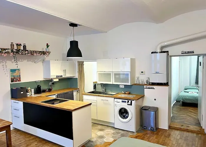 Spacious 2 Bedroom Loft With Courtyard - City Centre