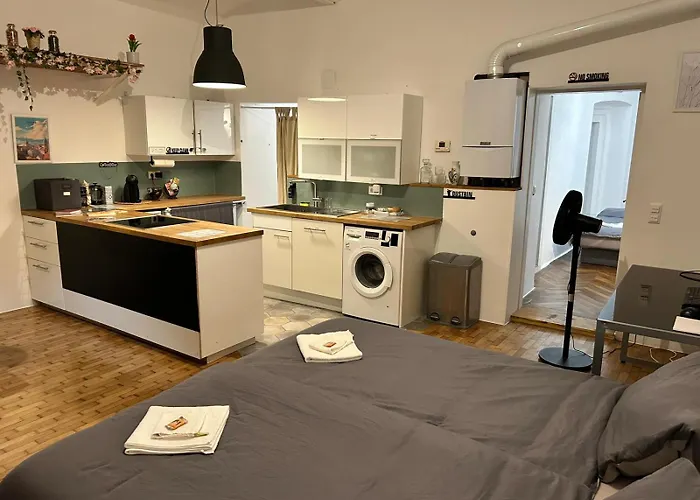 Spacious 2 Bedroom Loft With Courtyard - City Centre